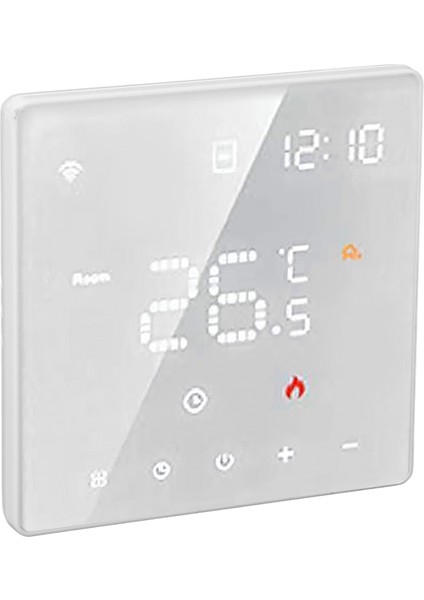 Tuya Home Dijital Sıcaklık Kontrol Cihazı Anahtarı Dokunmatik Termostat 100‑250VAC Beyaz 3A Su Zemin Isıtma Için Küçük Termostat (Yurt Dışından) fırsatları
