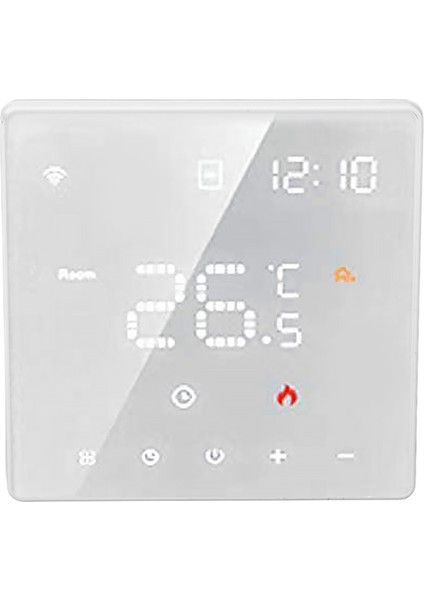Tuya Home Dijital Sıcaklık Kontrol Cihazı Anahtarı Dokunmatik Termostat 100‑250VAC Beyaz 3A Su Zemin Isıtma Için Küçük Termostat (Yurt Dışından) indirimleri