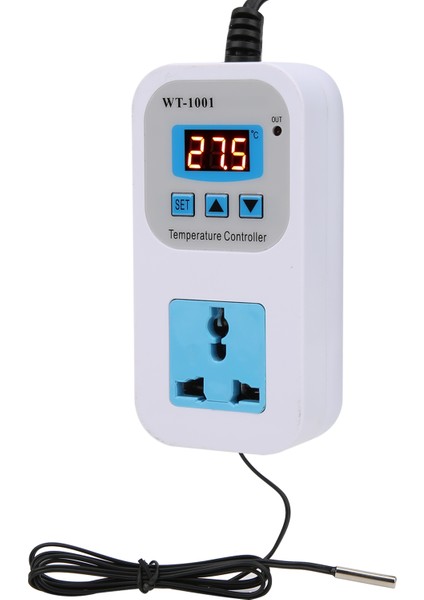 Sıcaklık Kontrol Cihazı Akıllı Dijital Ayarlanabilir Kontrol Soketi 10A WT-1001 (Yurt Dışından) indirimleri