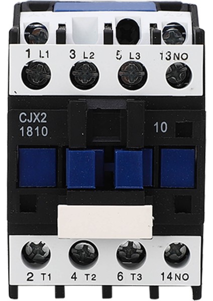 Ac Kontaktör Bakır 3p Normalde Açık Gümüş Kontak Devre Anahtarı Kontrol Cihazı AC110V 18A (Yurt Dışından)