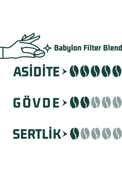 6X100GR Espresso ve Filtre Kahve Blend Tadım Seti