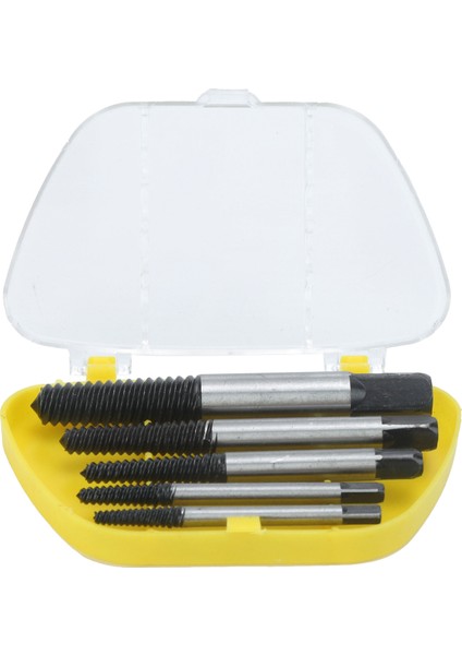 5 Adet Hasarlı Vida Sökücü Çıkarıcı Matkap Ucu Seti Kırık Cıvatalar Soyulmuş Dişler Için (Yurt Dışından) fiyatları