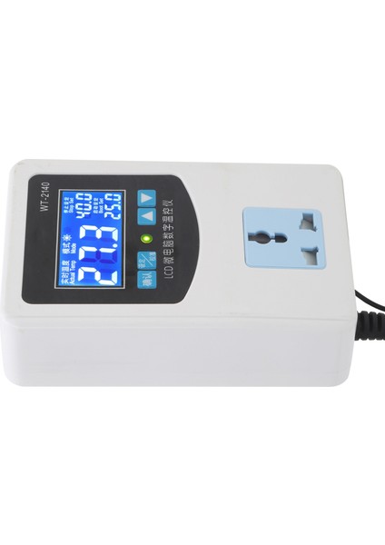 Sıcaklık Kontrol Cihazı Dijital Mikrobilgisayar Akıllı Termostat Koruyucu Anahtarı 1500WEU Fiş 220V (Yurt Dışından) fırsatları