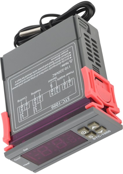 Dijital Sıcaklık Kontrol Cihazı Sıcaklık Sensörü Elektrikli Termostat Kontrolü 110‑220V (Yurt Dışından) modelleri