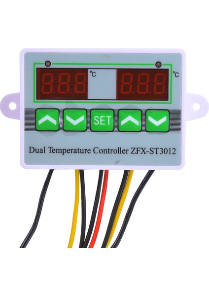 ST3012 Sıcaklık Kontrol Cihazı Akıllı Dijital Ekranlı Çift Kanallı Sıcaklık Kontrol ANAHTARIAC220V (Yurt Dışından) fırsatları