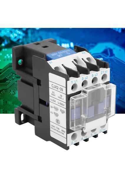 CJX2‑0901 Ray Montajlı Ac Kontaktör Endüstriyel Elektrik Ac Kontaktör 9A (Yurt Dışından) fiyatları