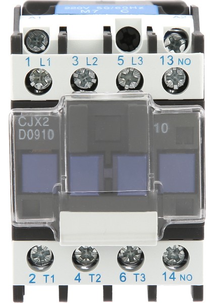 CJX2-0910 Yüksek Hassasiyetli Endüstriyel Elektrik Ac Kontaktör 220V 9A (Yurt Dışından)