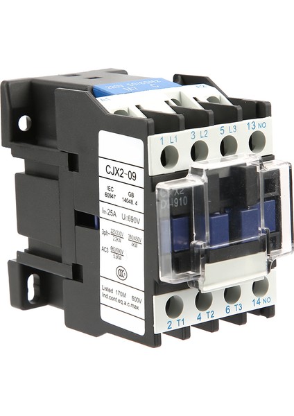 CJX2-0910 Yüksek Hassasiyetli Endüstriyel Elektrik Ac Kontaktör 220V 9A (Yurt Dışından) modelleri