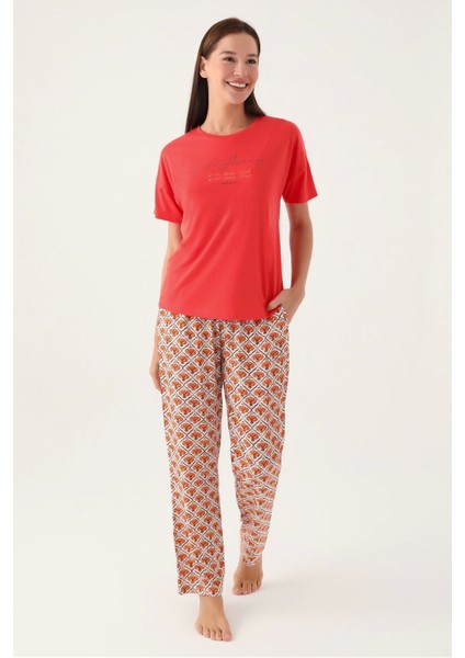 PC8822-S Kısa Kol Pijama Takım