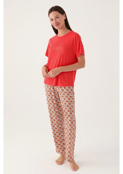 PC8822-S Kısa Kol Pijama Takım