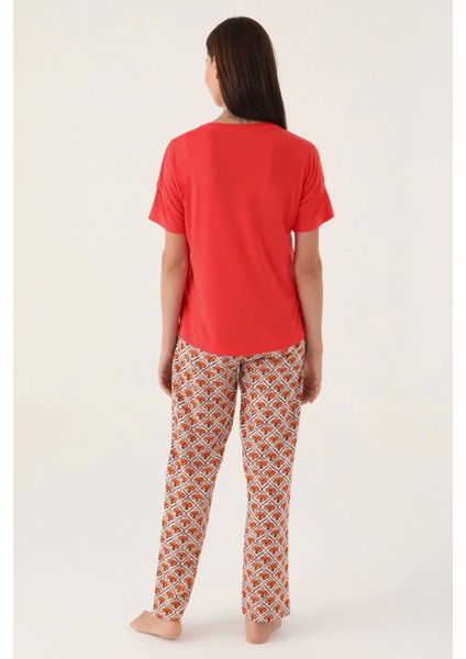 PC8822-S Kısa Kol Pijama Takım