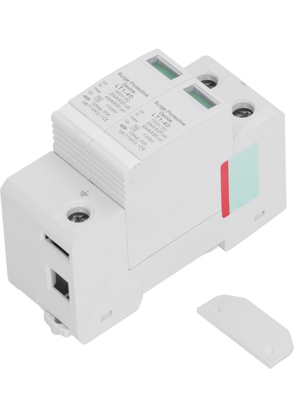 Aşırı Gerilim Koruma Cihazı Fotovoltaik Pv Gerilim Koruması Parafudr Koruyucu 20‑40KA 2p DC1000V (Yurt Dışından)