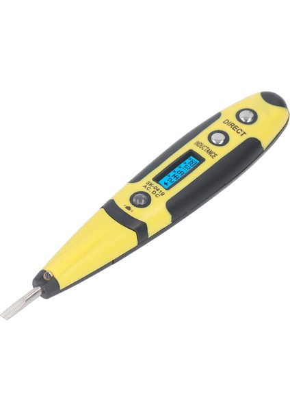 Elektrikli Test Kalemi Dijital Ekran 12V Ila 220V Dc Ac Dijital Voltaj Devre Test Kalemi Ev Bakım Denetimi Için (Yurt Dışından)