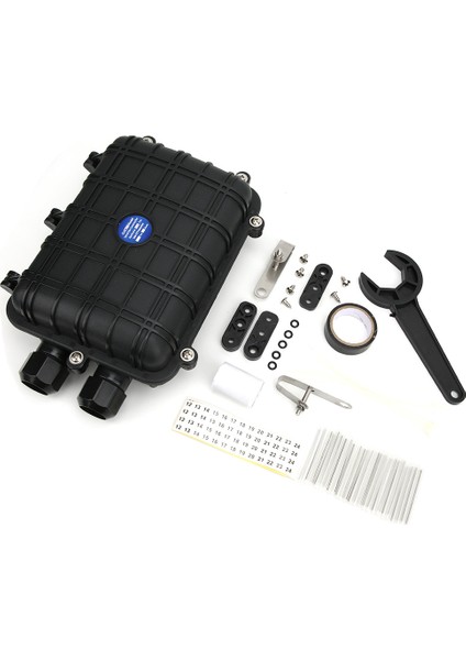 1'e 1 Çıkış Yatay Fiber Optik Ekleme Muhafazası IP68 Su Geçirmez Fiber Kablo Bağlantı KUTUSU24 Çekirdek (Yurt Dışından) fiyatları