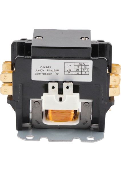Ac Kontaktör Cjx9 25 2p Gümüş Alaşımlı Kontak Alev Pp Kabuk 25A Klima Ac Kontaktör 240V (Yurt Dışından)