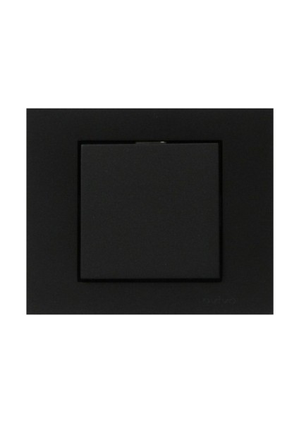 Ovivo Grano Siyah Anahtar+Çerçeve Dahil