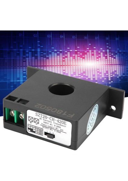 SZT20-CH-420E Akım Dönüştürücü Verici Transformatör Sensör Ac Akım Dönüştürücü 0-200A (Yurt Dışından)