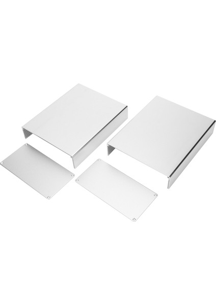 Proje Kutusu Muhafaza Kutusu Bölünmüş Tip Alüminyum Alaşımlı Muhafaza Devre Kartı Endüstriyel Ekipmanı Için Gümüş (Yurt Dışından) fırsatları