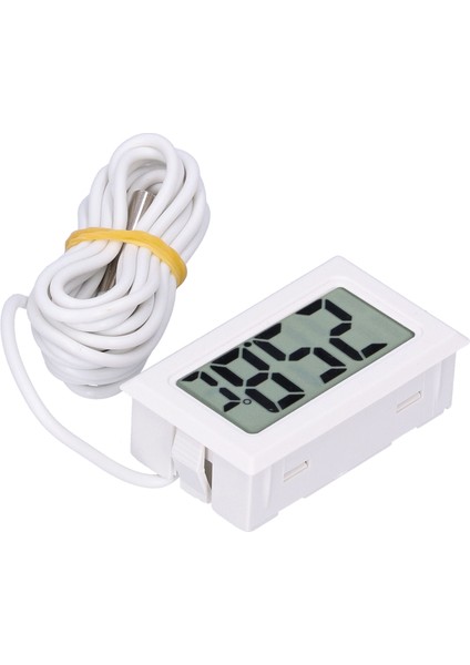 Dijital Termometre Mini LCD Kablolu Sıcaklık Ölçüm Cihazı FY13001BEYAZ (Yurt Dışından) fiyatları
