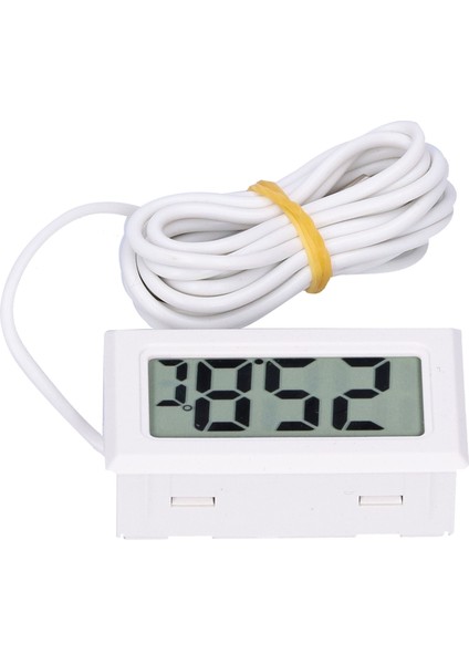 Dijital Termometre Mini LCD Kablolu Sıcaklık Ölçüm Cihazı FY13001BEYAZ (Yurt Dışından) modelleri
