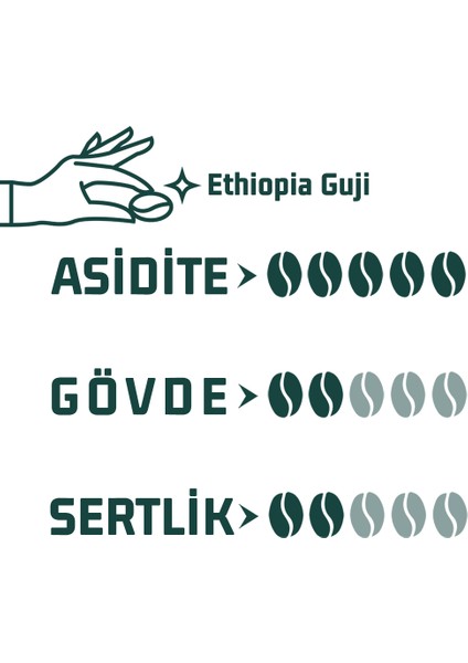 3X100GR Yöresel Kahve Tadım Seti modelleri