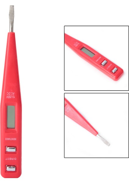 Çok Fonksiyonlu Dijital Ekran Voltaj Test Cihazı Dedektörü Temassız Tornavida Test Kalemi (Yurt Dışından) fırsatları