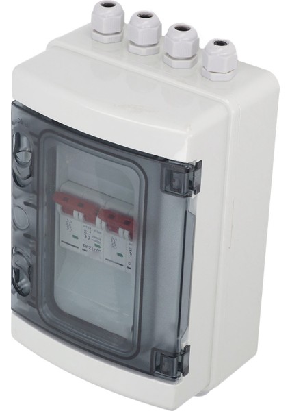Dc Minyatür Devre Kesici Kutusu 2 Giriş 2 Çıkış Pv Güneş Bağlantı Kesme Anahtarı Güç Dağıtımı Uv Geçirmez IP65 Su Geçirmez 500V 63A (Yurt Dışından) fırsatları