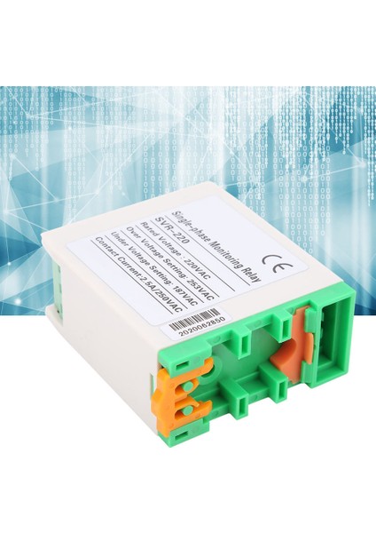 SVR220 Tek Fazlı Gerilim Izleme Rölesi 3led'li Aşırı Gerilim Düşük Gerilim Koruma Cihazı (Yurt Dışından) fiyatları
