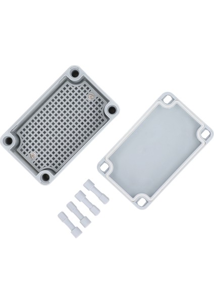 Gri Elektrik Bağlantı Kutusu Montaj Plakalı IP67 Su Geçirmez Darbe Direnci Pratik Elektrik Proje Kutusu (Yurt Dışından) fiyatları
