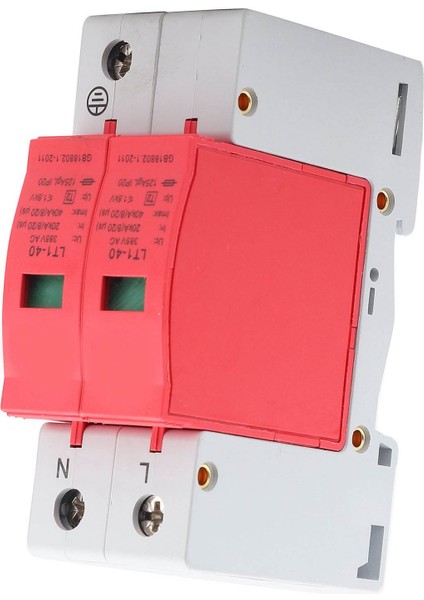 Aşırı Gerilim Koruma Cihazı Telefon Thunder Tele Koruyucu Düşük Gerilim Parafudr (2P40KA) (Yurt Dışından) fırsatları