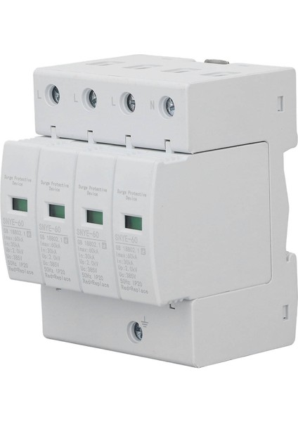 Beyaz Dağıtım Kutusu Aşırı Gerilim Koruma Cihazı IP20 Güvenli Basit Kombinasyon Kutusu Gerilim Aşırı Gerilim Koruması 60KA 4p 385V (Yurt Dışından) fiyatları