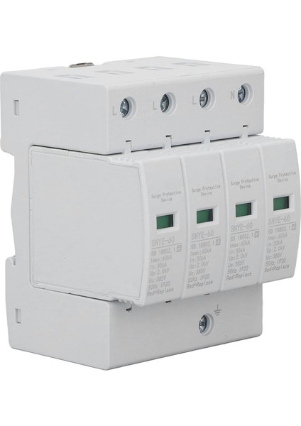 Beyaz Dağıtım Kutusu Aşırı Gerilim Koruma Cihazı IP20 Güvenli Basit Kombinasyon Kutusu Gerilim Aşırı Gerilim Koruması 60KA 4p 385V (Yurt Dışından) modelleri