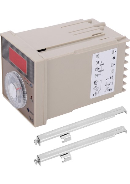 Berm Sıcaklık Kontrol Cihazı Dijital Ekran Regülatörü Işaret Termostatı BEM‑72VD (Yurt Dışından)