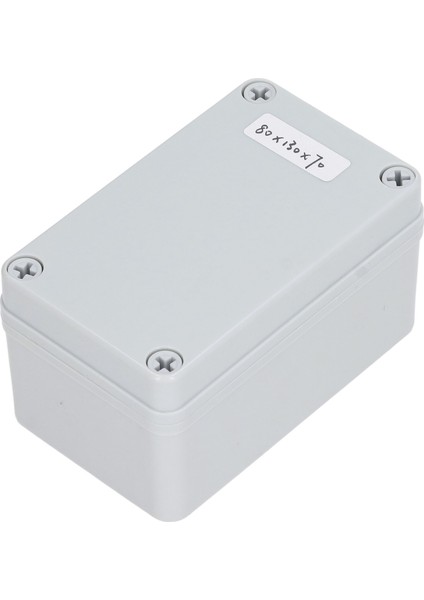 Gri Elektrik Bağlantı Kutusu Montaj Plakalı IP67 Su Geçirmez Darbe Direnci Pratik Elektrik Proje Kutusu (Yurt Dışından) fırsatları