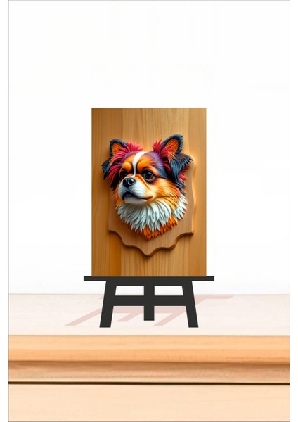 2 Adet Köpek v6 Magnet Mini Tablo