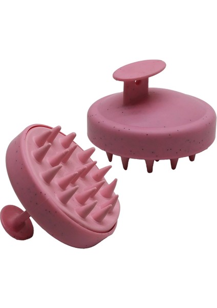 Silikon Uçlu Pratik Saç Masaj - Duş Fırçası (5047)