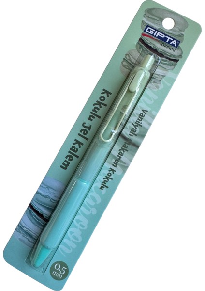 Kokulu Jel Kalem, 0.5mm, Siyah Yazım