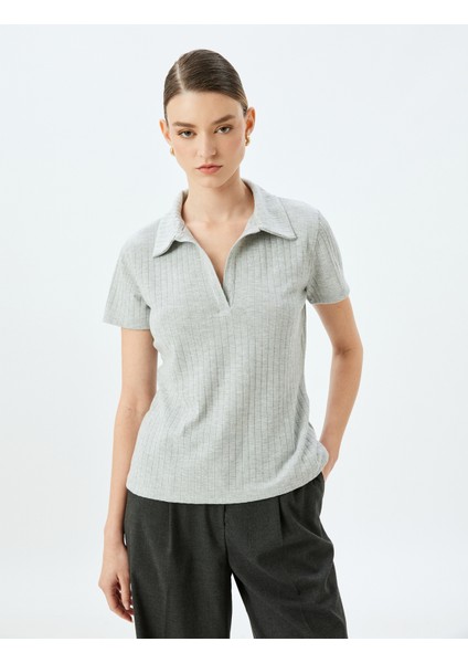 Yeni Sezon Kaşkorse Kısa Kollu Polo Yaka Tişört modelleri