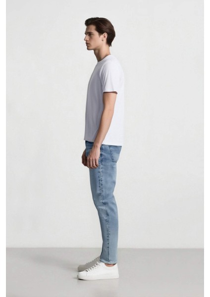 Carlo Skinny Fit Ekstra Dar Kalıp Normal Bel Ekstra Dar Paça Jean Pantolon D1821AX24SM indirimleri