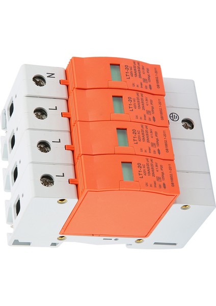 4p 20KA 420VAC Ev Aşırı Gerilim Korumalı Düşük Gerilim Parafudr Cihazı (Yurt Dışından) modelleri