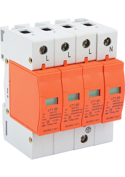 4p 20KA 420VAC Ev Aşırı Gerilim Korumalı Düşük Gerilim Parafudr Cihazı (Yurt Dışından) fırsatları