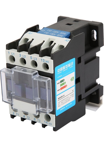CJX2-0910 Ray Montajlı Kontaktör Endüstriyel Elektrik Kontaktörü (110V Ac) (Yurt Dışından)