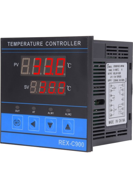 Dijital Sıcaklık Kontrol Cihazı Akıllı Yüksek Hassasiyet Relayssr Çıkışı 0-400℃ (Yurt Dışından) modelleri