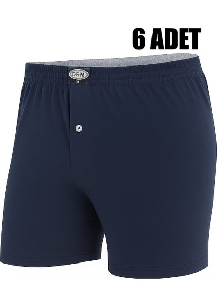 6'lı Paket Havlu Bel Penye Erkek Boxer modelleri