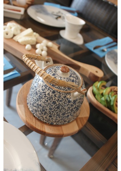 Aşıklar Için Yin Yang Çay Kahve Çerezlik Sunumluk-Tabak