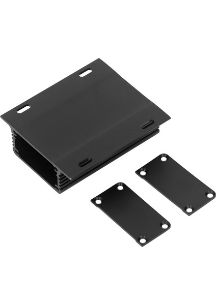 Alüminyum Elektrik Kutusu Su Geçirmez Bağlantı Muhafazası Kasa Entegre Tip 25X71X80MM Siyah (Yurt Dışından) modelleri