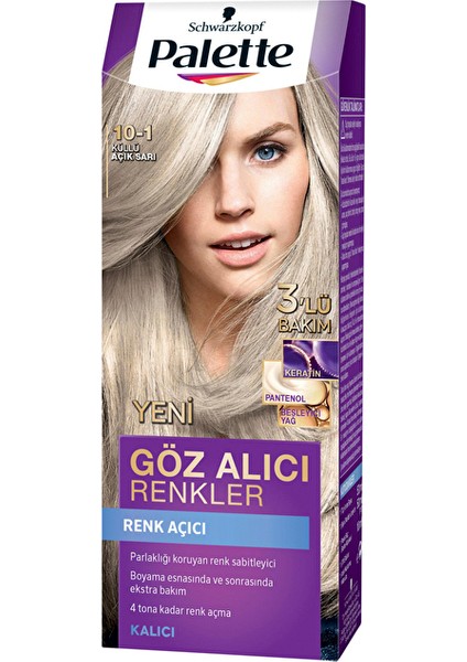 Pnc Palette Saç Boyası Göz Alıcı Renkler 10-1 Arctic Silver Blonde