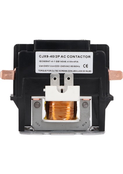 Cjx9 40 2p 40A Ac Kontaktör Pp Kabuk Gümüş Alaşımlı Kontak Hızlı Tepki Klima Kontaktörü 240V (Yurt Dışından) fırsatları