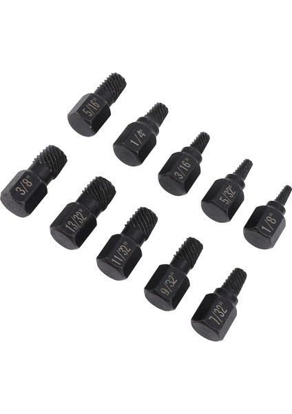 10 Adet Hasarlı Vida Çıkarma Seti Cr V Çelik 1/8 Inç Ila 13/32 Inç Altıgen Cıvata Çıkarma Aleti Telekomünikasyon Otomotiv Mekanik Bakım Için (Yurt Dışından) fiyatları