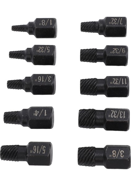 10 Adet Hasarlı Vida Çıkarma Seti Cr V Çelik 1/8 Inç Ila 13/32 Inç Altıgen Cıvata Çıkarma Aleti Telekomünikasyon Otomotiv Mekanik Bakım Için (Yurt Dışından) fırsatları